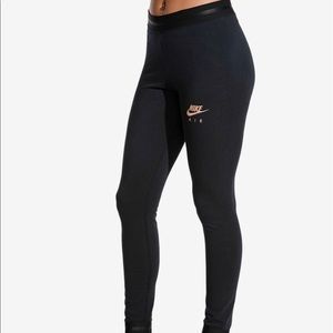 SOLD ...Nike Metallic Logo Leggings